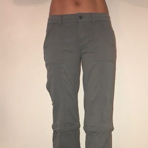 PrAna convertible pants.